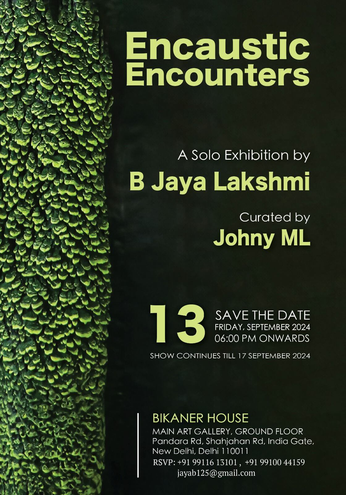 Encaustic Encounters: The Artistry of B Jaya Lakshmi